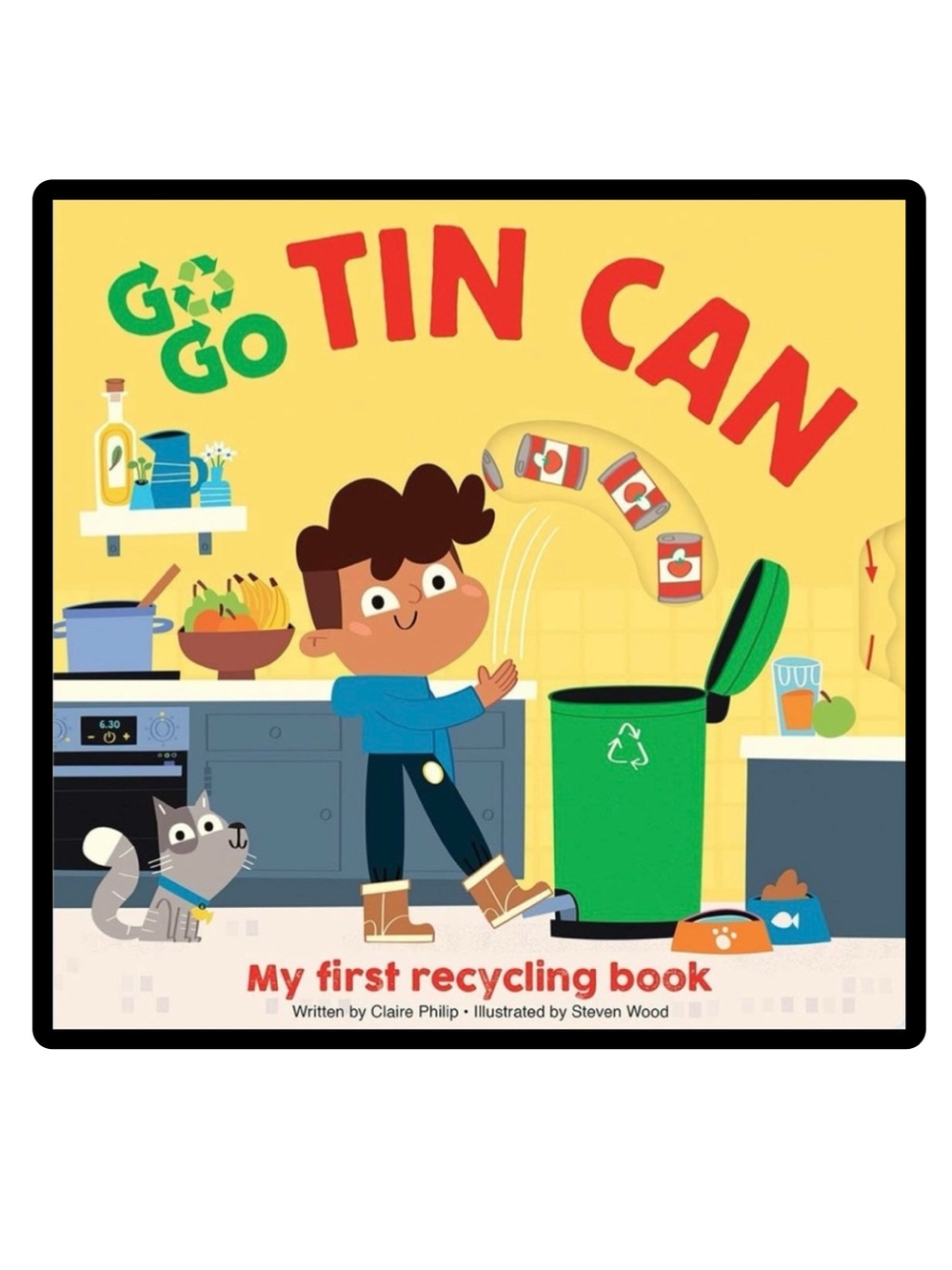 BUNDLE & SAVE🎉 Go Go Tin Can My First Recycling Interactive Board Book